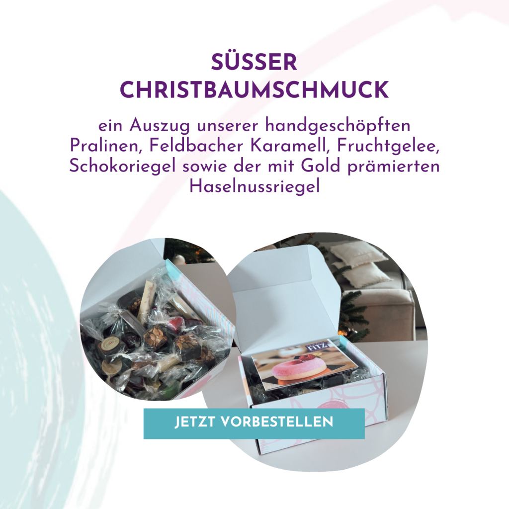 Süßer Christbaumschmuck